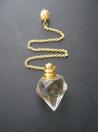 Diamond Pendulum Golden Plated 